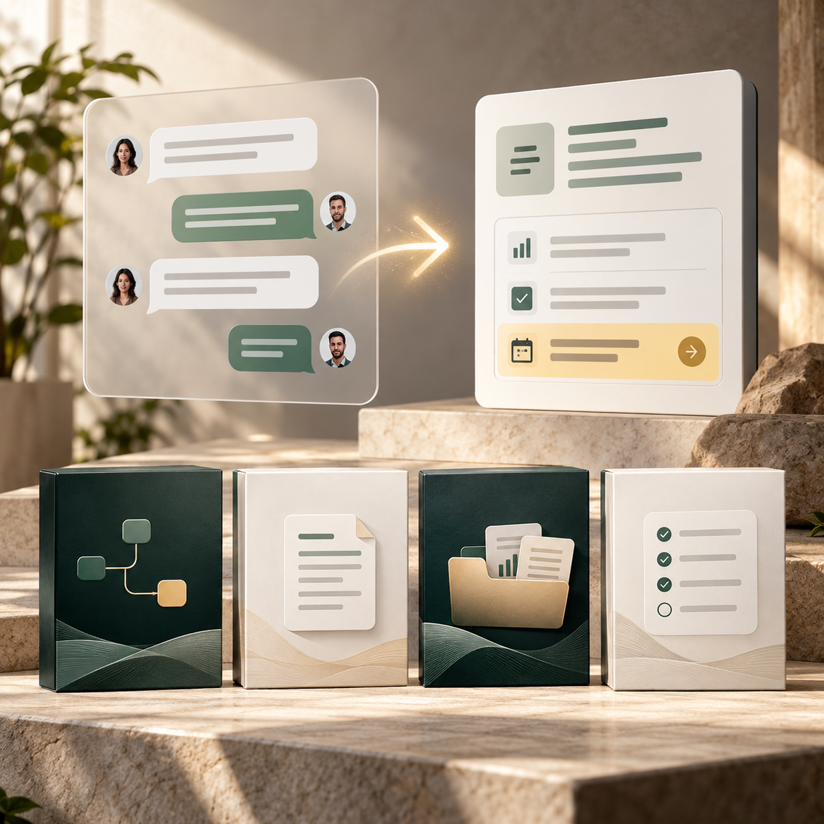 Yapay zeka ajanı sohbeti teslim paketi: workflow dosyası, kurulum rehberi ve örnek çıktı