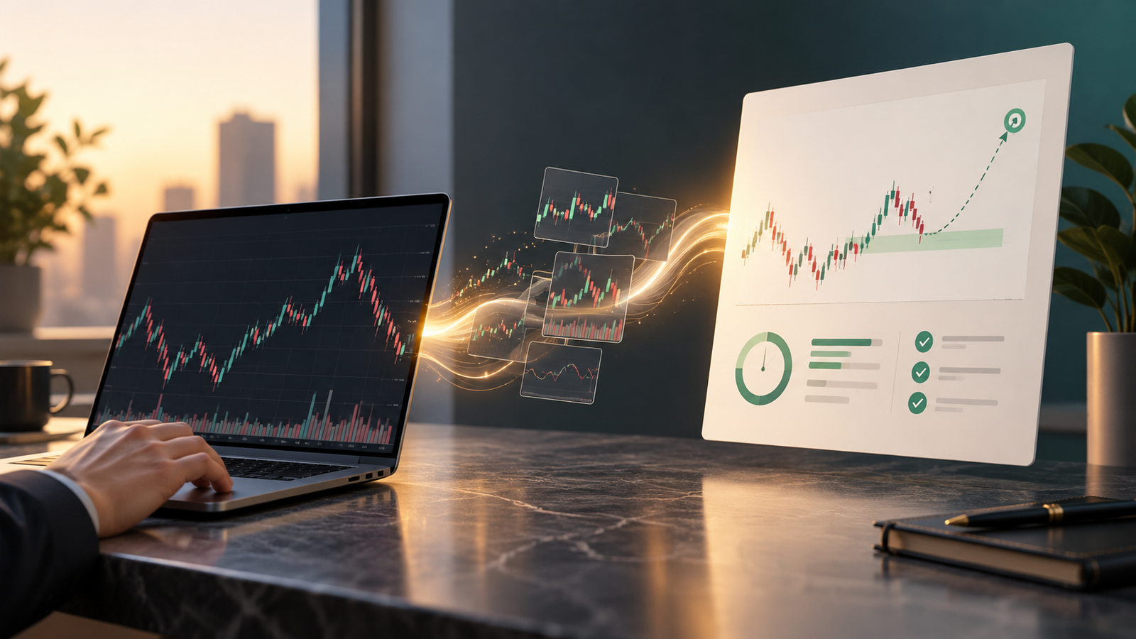 Chrome uzantısı, n8n ve OpenAI ile tradingview.com grafiklerini analiz edin sonuç görseli