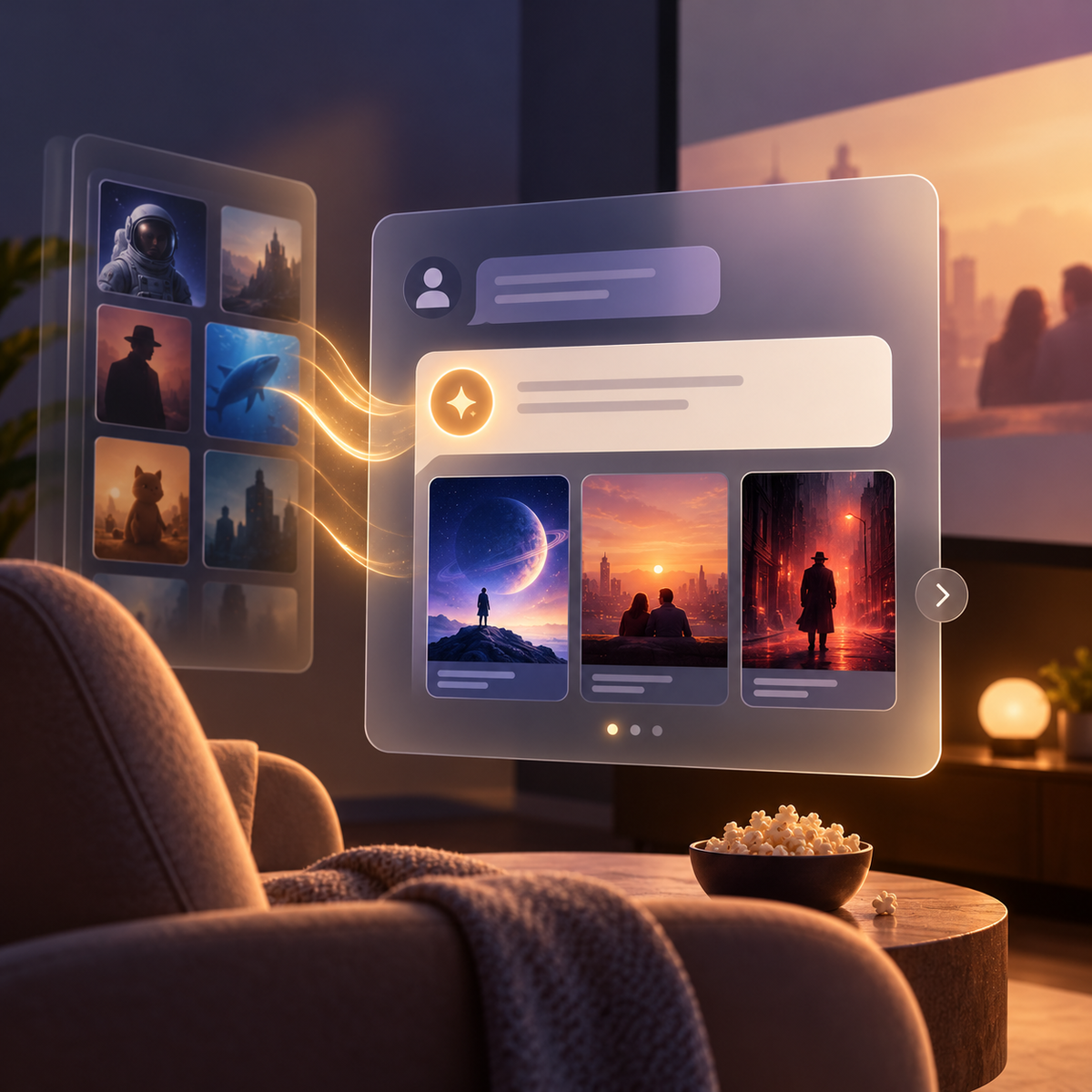 Qdrant ve OpenAI ile film önerileri için RAG sohbet botu oluşturma için temsilî çıktı örneği