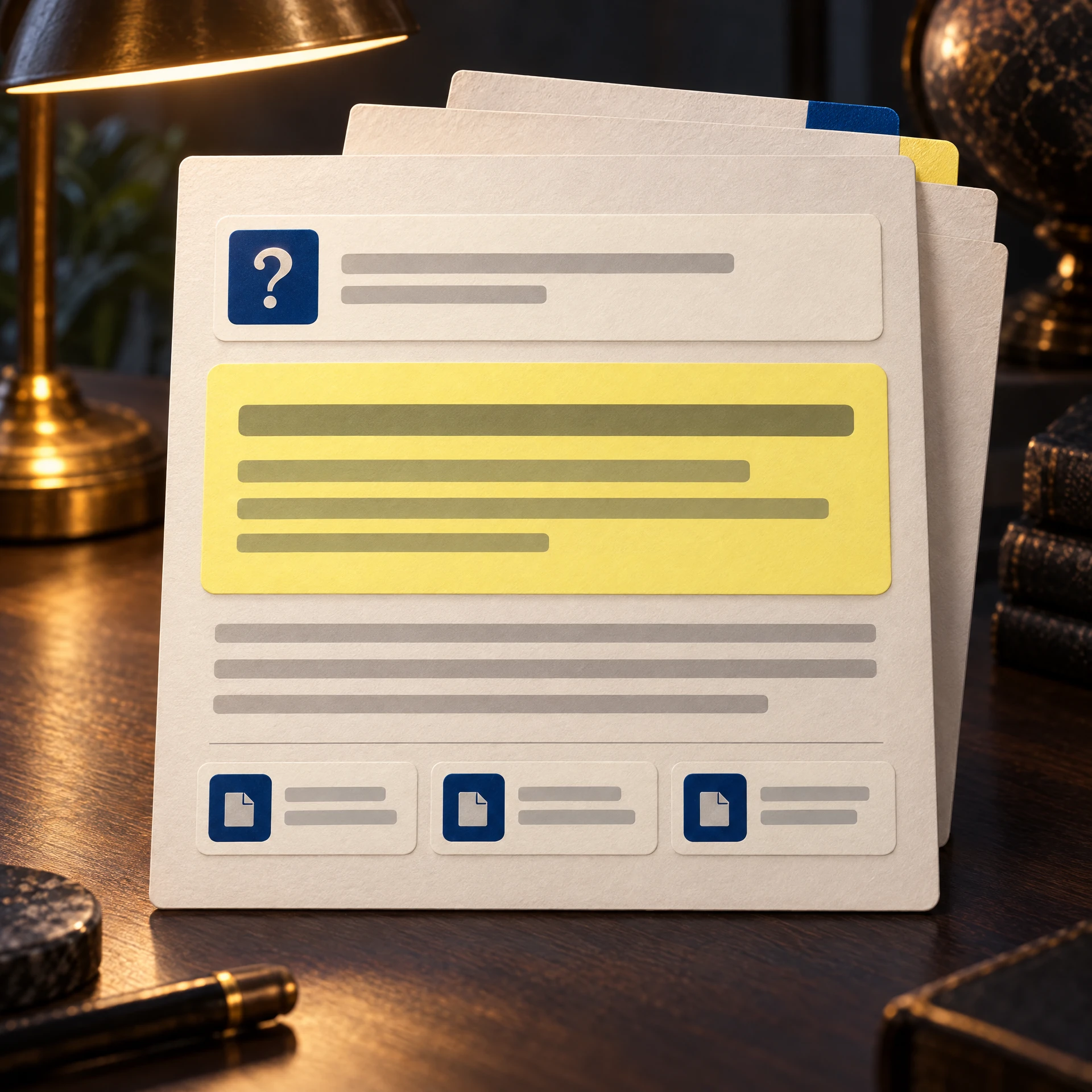 Yapay zeka ile bir PDF hakkında soru sorun için temsilî çıktı örneği