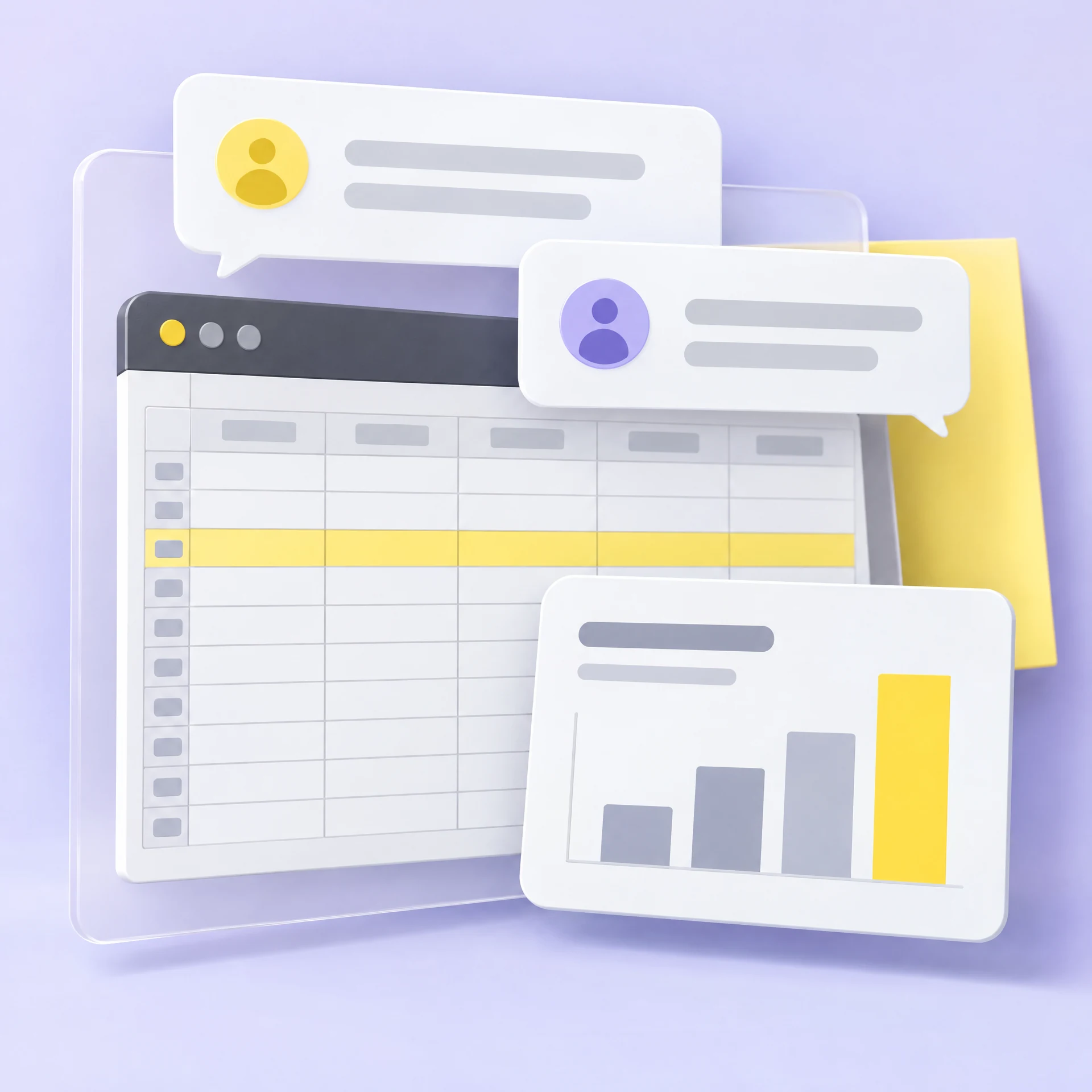 Yapay zeka ile bir Google Sheet ile sohbet edin için temsilî çıktı örneği