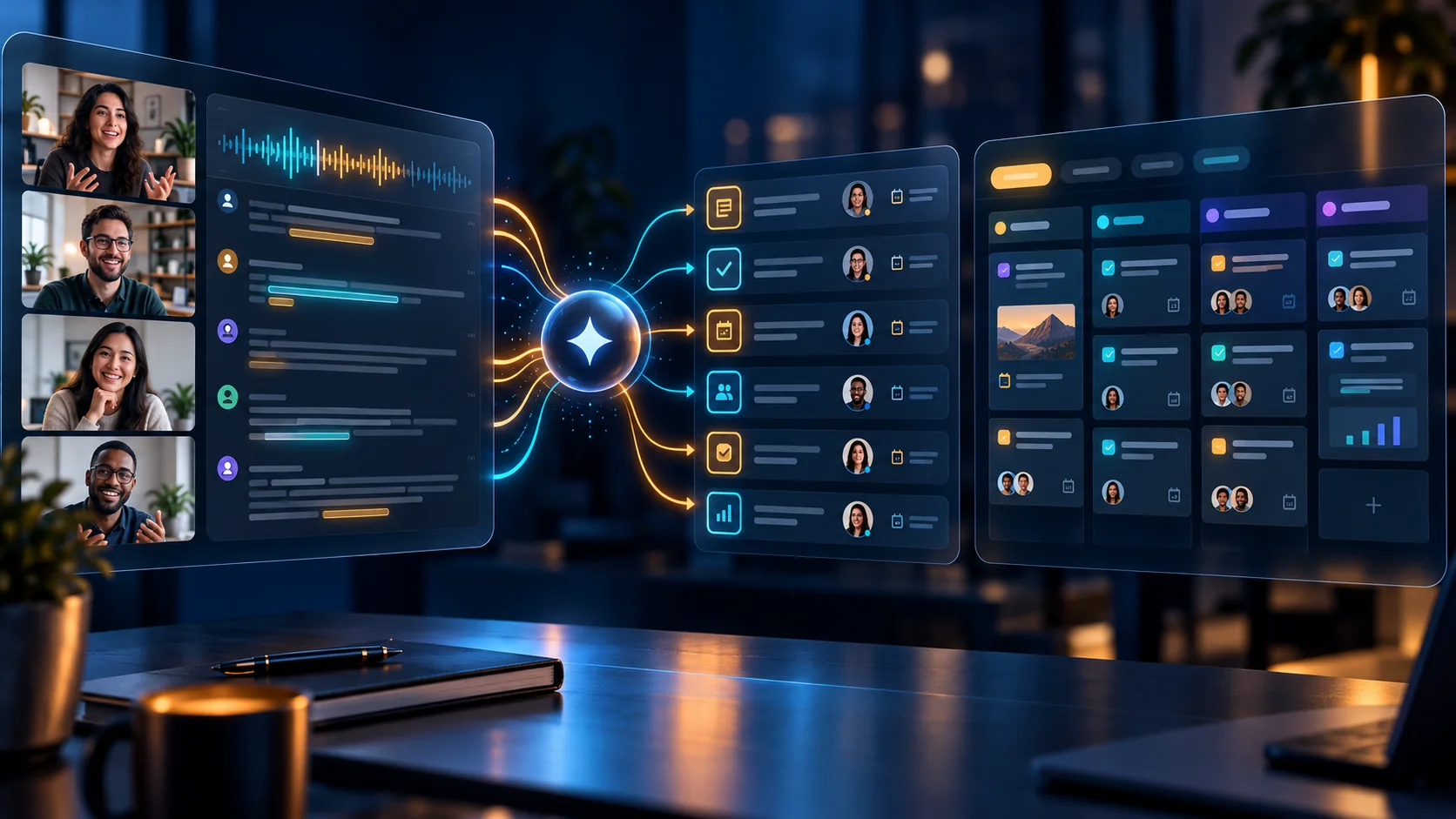 Airtable ve Fireflies ile proje yönetimi ve toplantılar için yapay zeka ajanı sonuç görseli