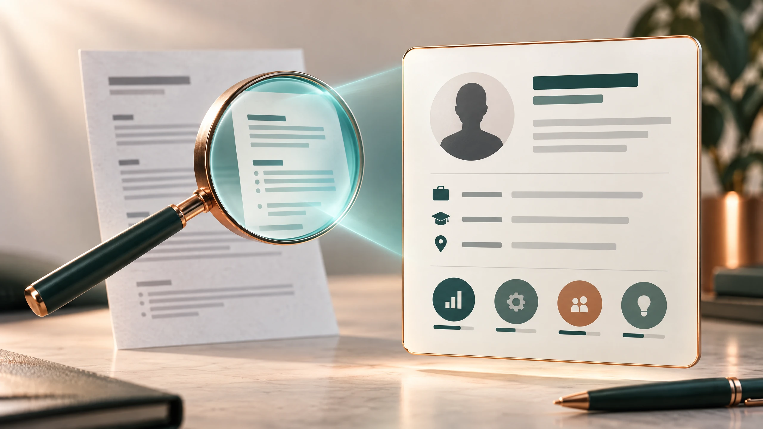 Çok modlu görsel yapay zeka ile CV PDF'lerini ayrıştırma sonuç görseli
