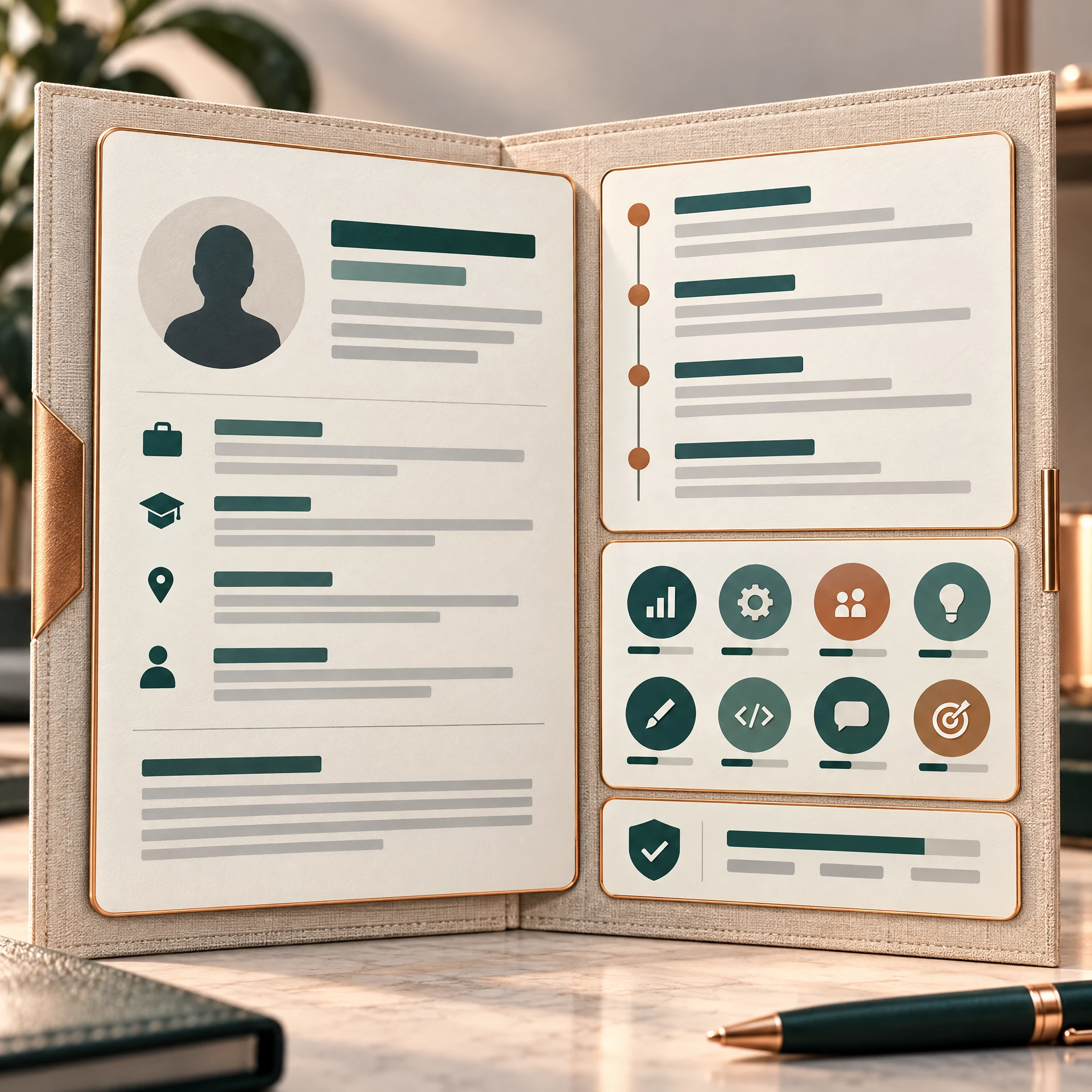 Çok modlu görsel yapay zeka ile CV PDF'lerini ayrıştırma için temsilî çıktı örneği