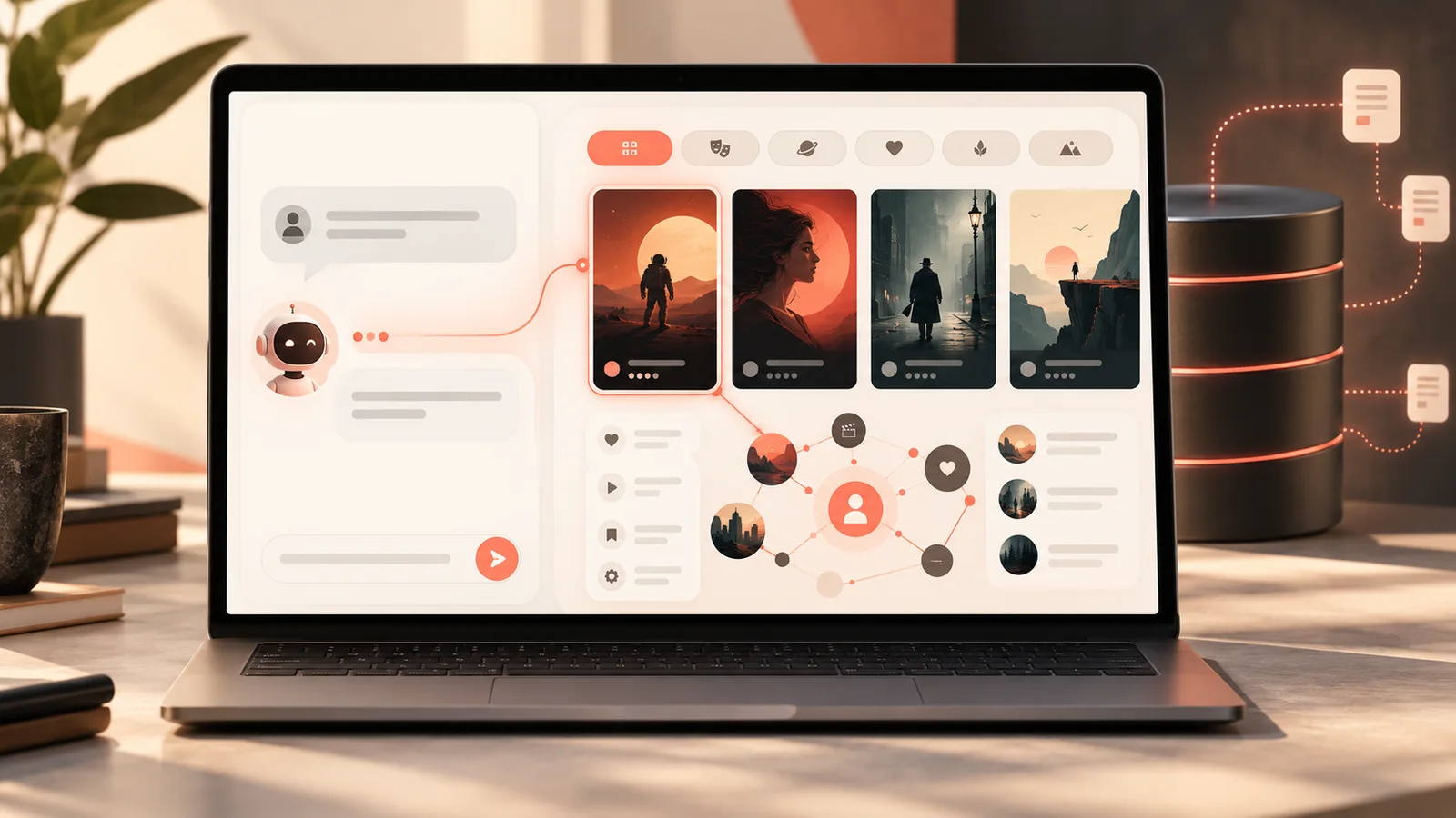 MongoDB Yapay Zeka Ajanı - Akıllı Film Önerileri sonuç görseli