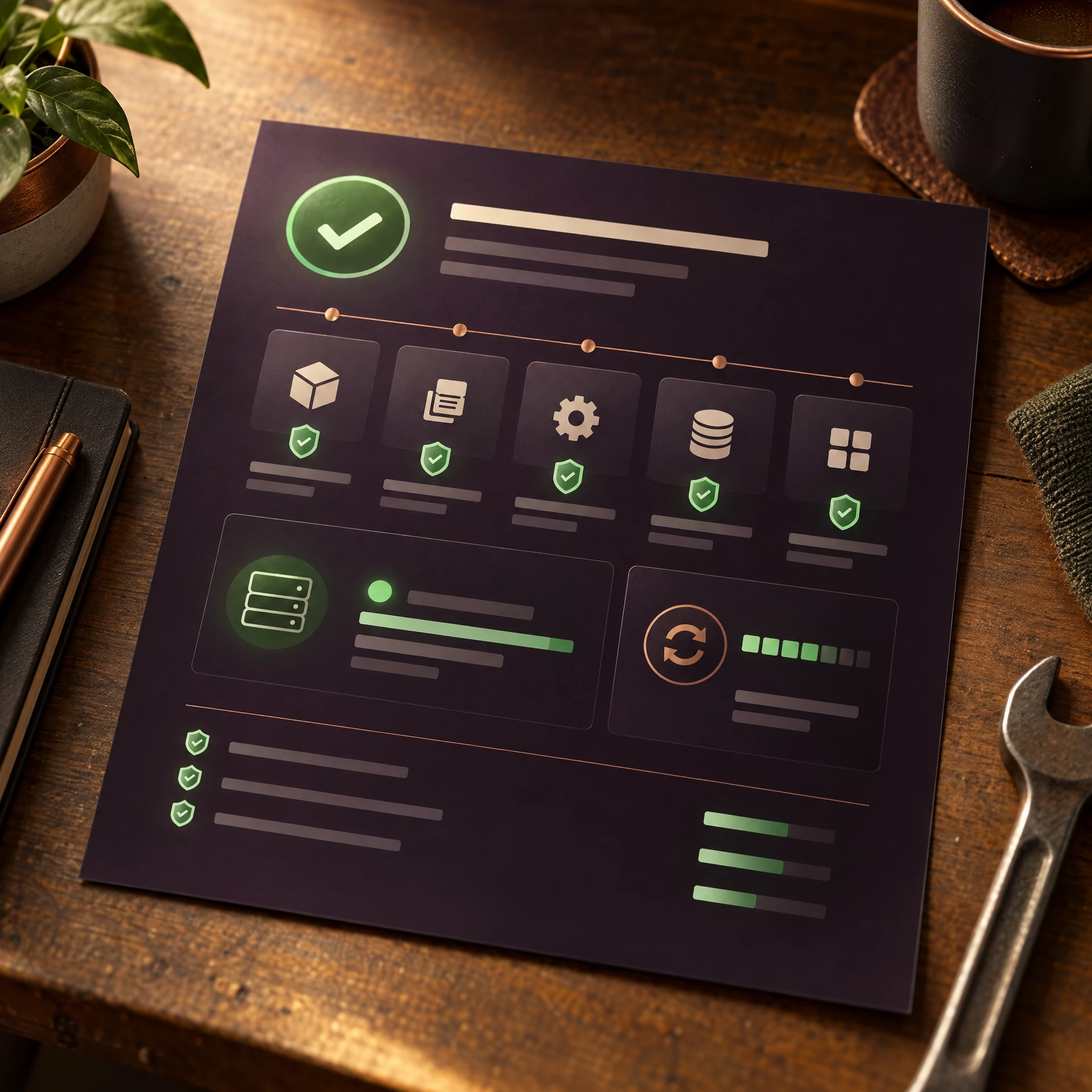 Webhook ile Linux Sistem Güncellemesi için temsilî çıktı örneği