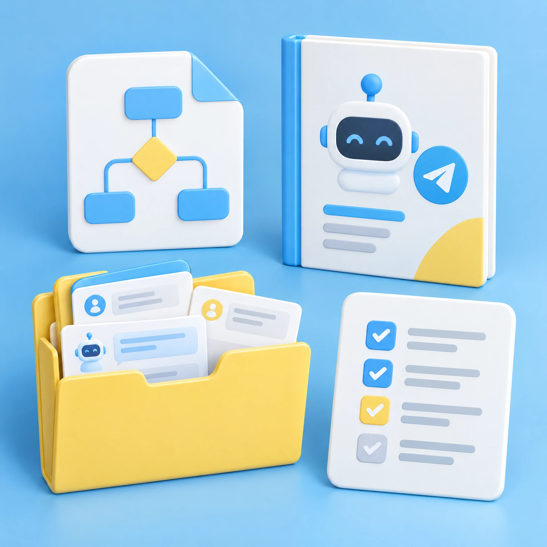 Telegram Yapay Zeka Sohbet Botu teslim paketi: workflow dosyası, kurulum rehberi ve örnek çıktı