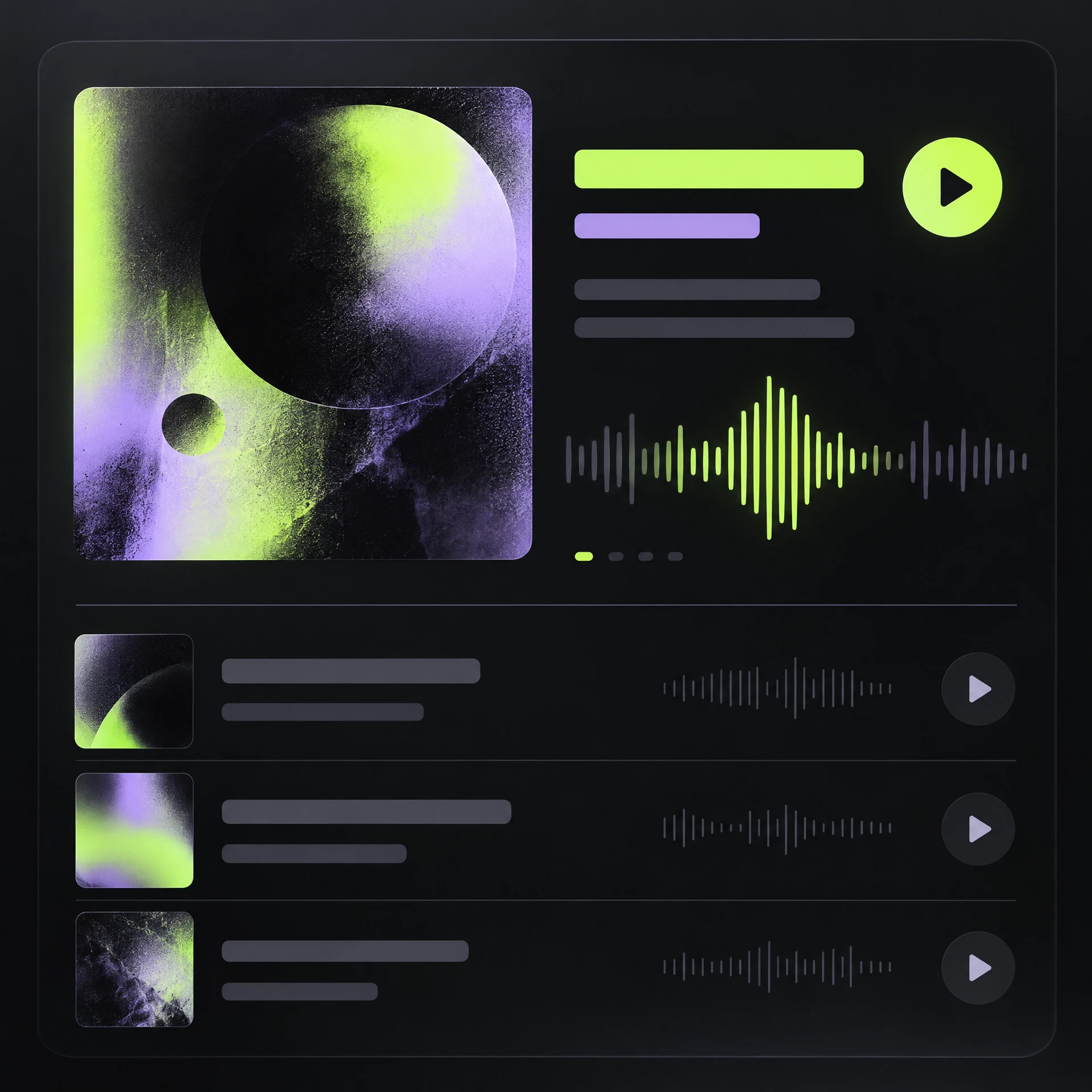 OpenAI ile Telegram'dan Spotify'a için temsilî çıktı örneği